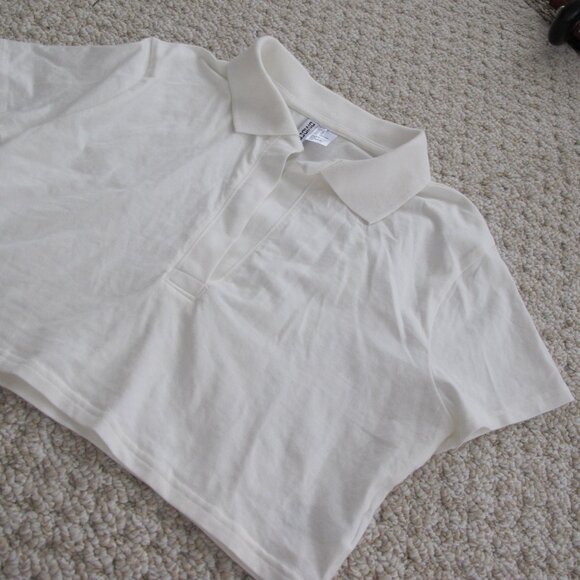 NEW Divided by H&M Crop Polo Top - Picture 4 of 8